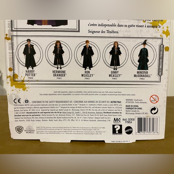 Harry Potter Albus Dumbledore doll first in the line with robe and wand NWT NRFB - Picture 8 of 11